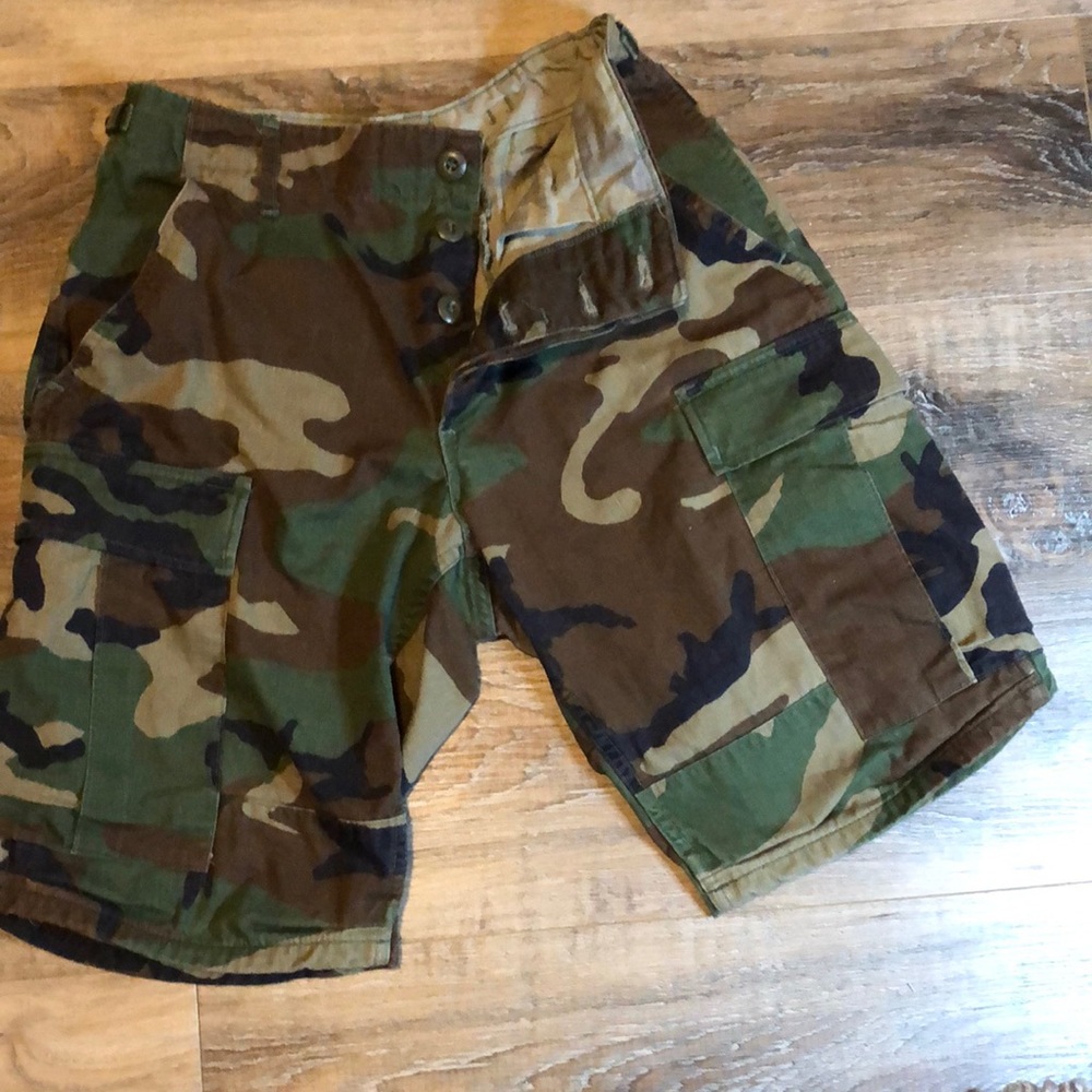 Military Camouflage Shorts